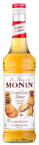 Sirop MONIN L&#39;Artiste &quot;Peanut Cookie&quot; 700 ml