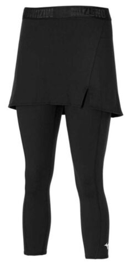 Теннисная юбка Mizuno 2in1 Skirt - black/white