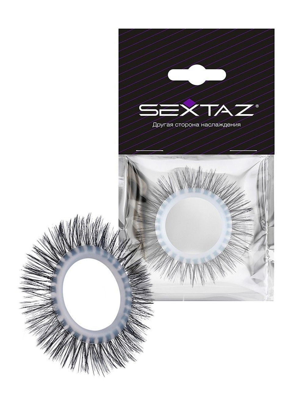 Круглое эрекционное кольцо с длинными «ресничками»