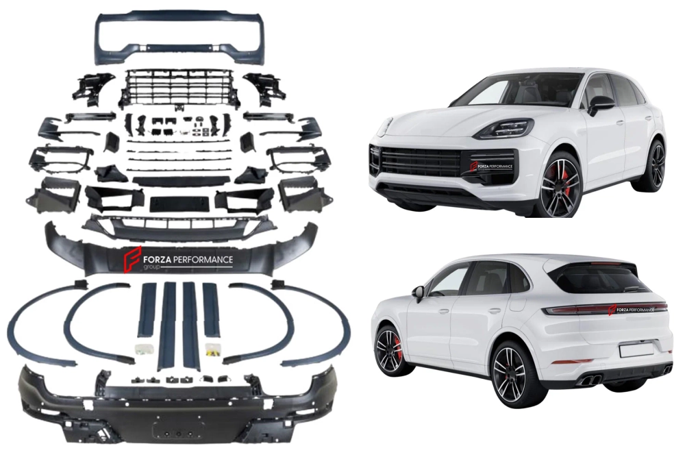 Обвес в стиле 9Y0.2 Turbo 2024+ для PORSCHE CAYENNE 9Y0.1 2018–2023