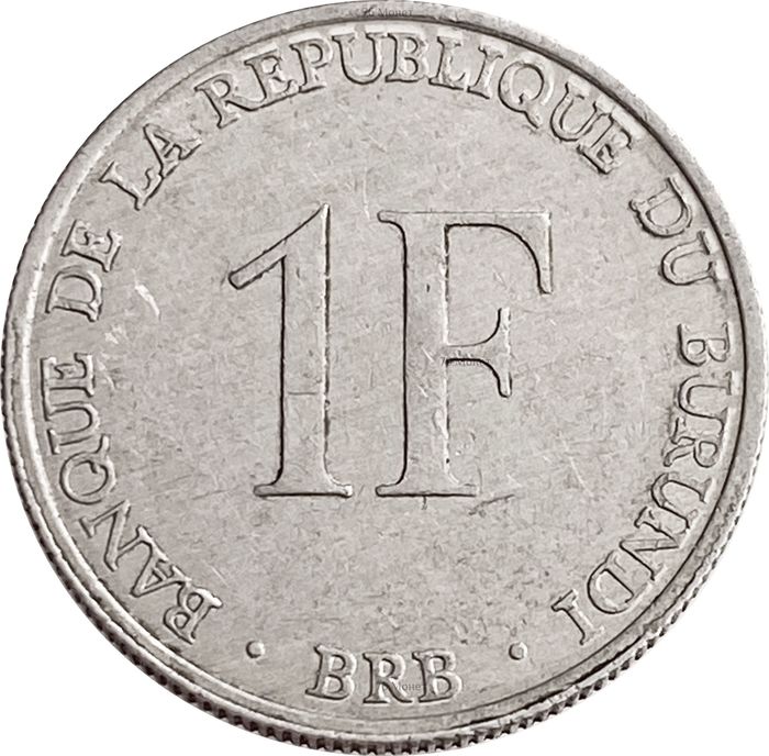 1 франк 1976 Бурунди