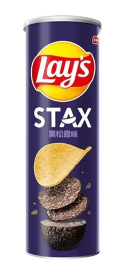 Чипсы Lay's stax из картошки и трюфеля со вкусом черного перца