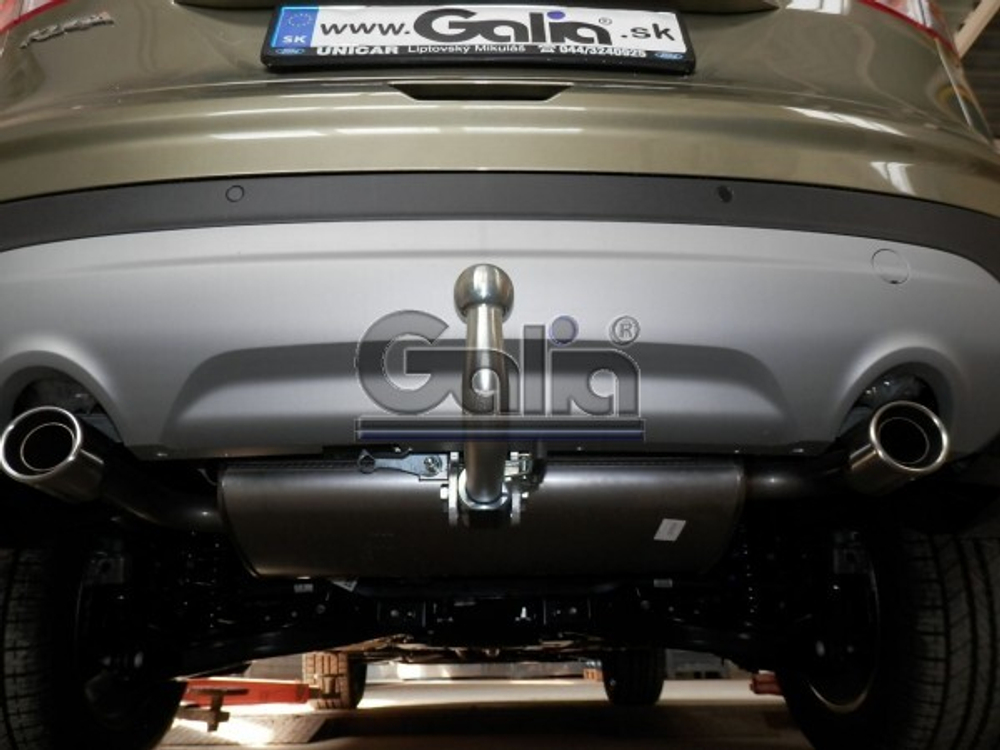 Фаркоп оцинкованный Galia F113A для Ford Kuga 2008-2013, 2013-(паспорт и сертификат в комплекте)(без электрики)