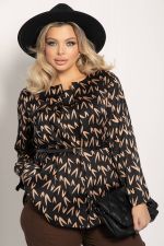 Блуза Ланта (черная) Б12710-37 LT Collection