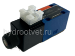 3WE6B61/CW220-50N9K4 - Гидрораспределитель золотниковый Ду 6 с электроуправлением, схема B (573Е), электроуправление W230, возврат - пружинный