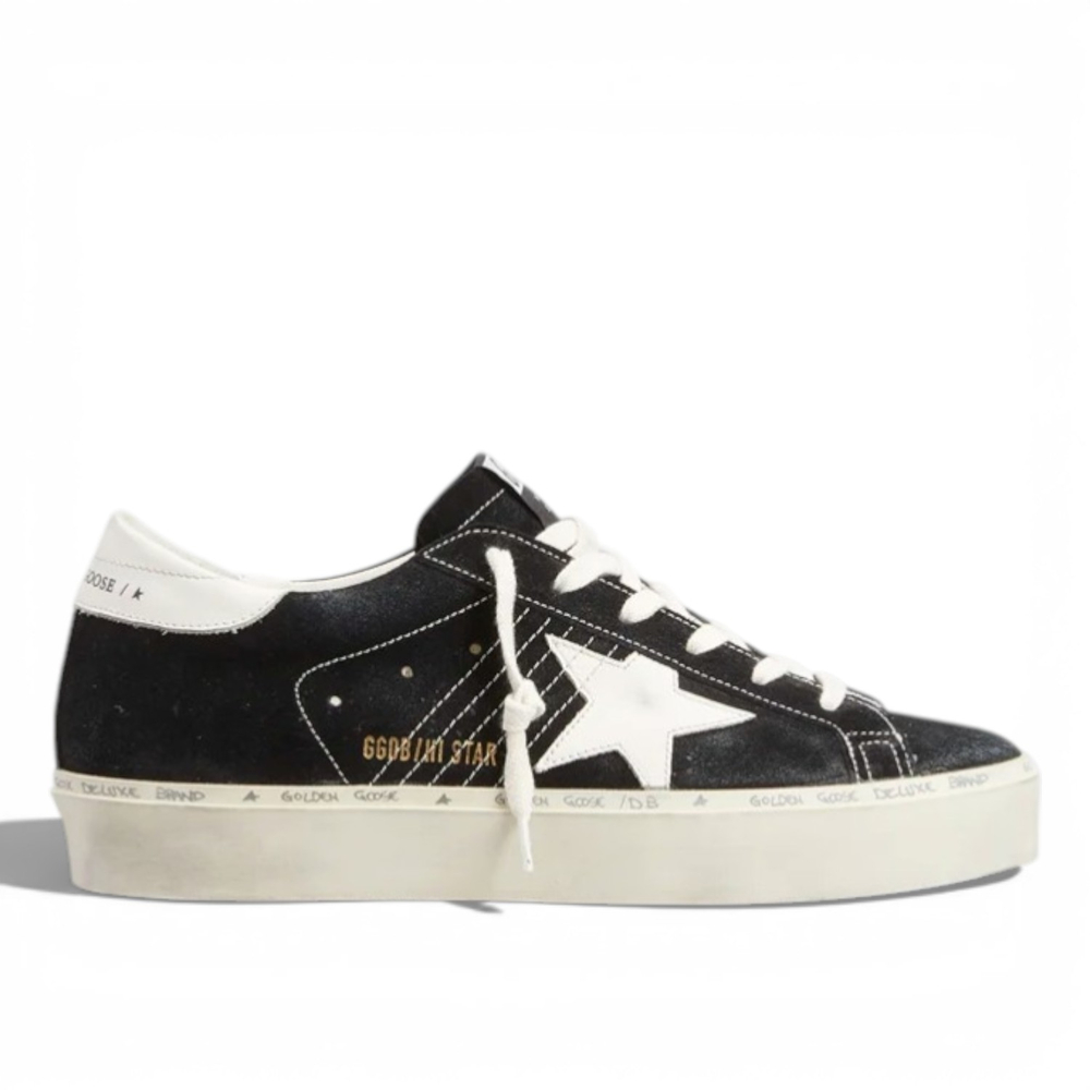 Кеды Golden Goose 'Superstar'Hi Star Low-Top Suede Court