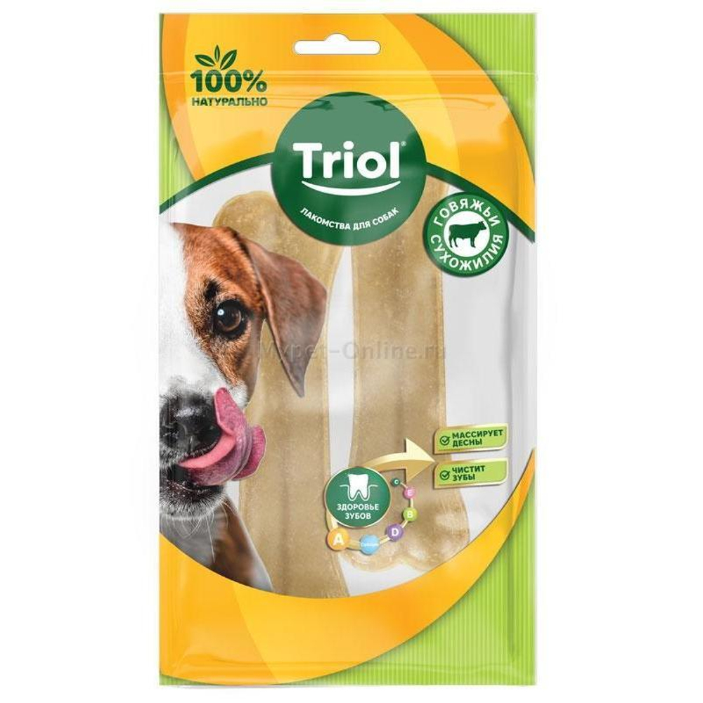 Косточки жевательные, 12,5см (уп.2шт.), серия DENTAL, Triol