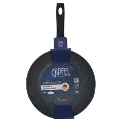 Алюминиевая сковорода-вок Gipfel Ambassador 52786 28 см