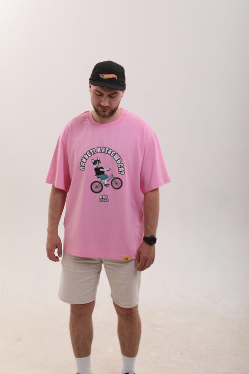 Футболка ridendip light weight pink