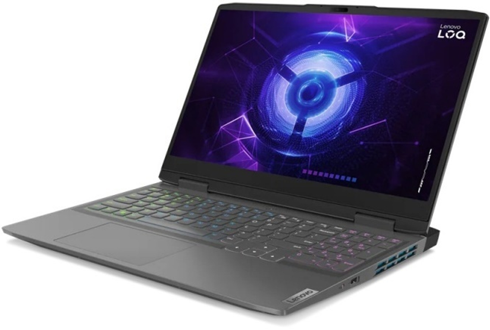 Ноутбук  Lenovo LOQ 15IRH8 15.6 ", Core i7, 16 Гб RAM, 512 Гб SSD, GeForce RTX 4050, Серый
