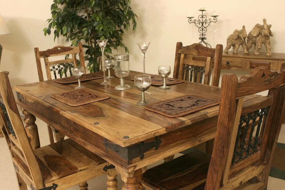 Стол Бомбей 0390-135 палисандр, 135*90*76, натуральный (natural)