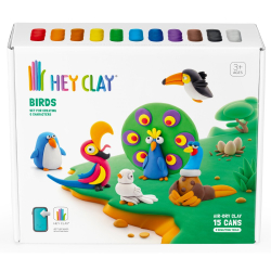 Hey Clay - Экзотические птицы пластиковая масса + аксессуары HCL15013 / артикул   HCL15013  / GTIN 5904754607889