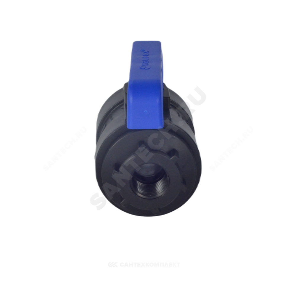 Кран шаровой компрессионный ПЭ Ду 20 3/4"x3/4" ВР/ВР Ру16 VALFEX 1210011034034