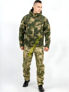 Тактическая военная флисовая толстовка Мох