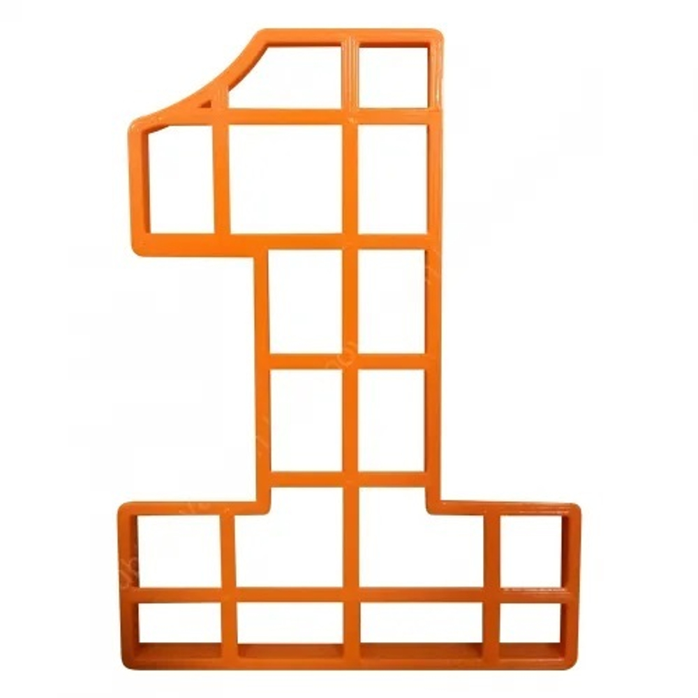 Форма для торта "Цифра 1", 25 см, 1 шт.