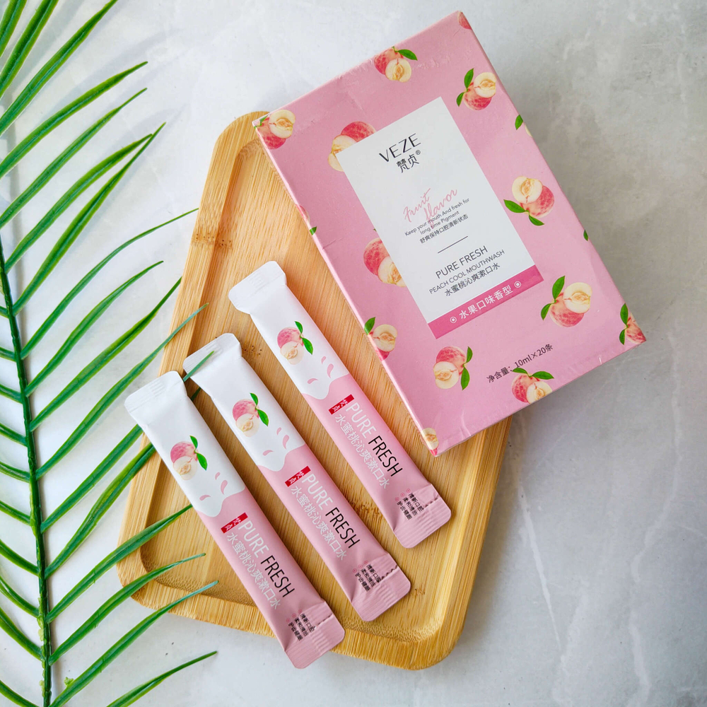 Ополаскиватель для полости рта с персиком, 10мл