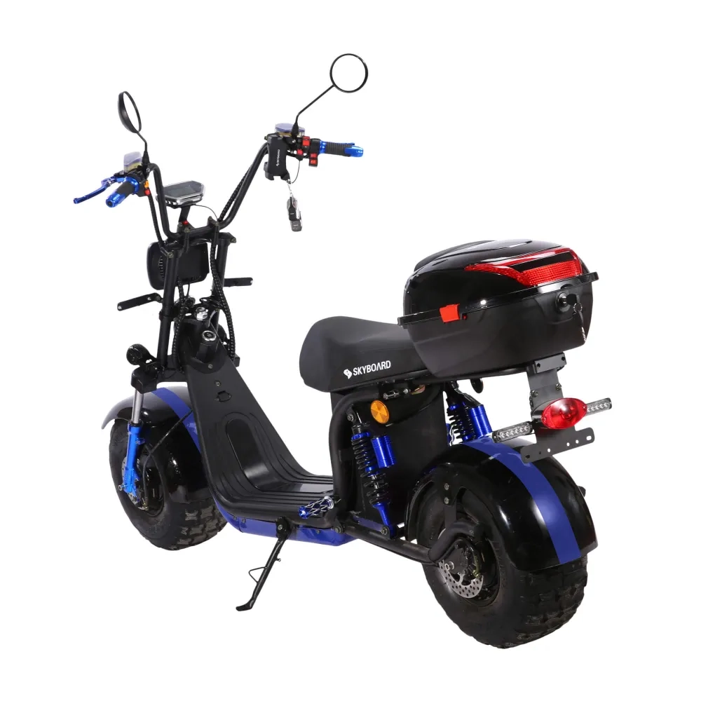 Электроскутер Skyboard Volga BR20 2WD 4000W CityCoco Черный