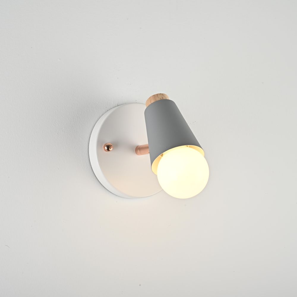 Настенный Светильник Rotary Wall Серый By Imperiumloft