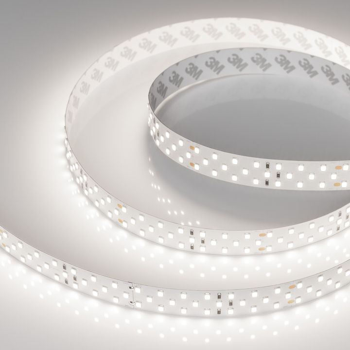 Светодиодная лента Arlight 27W/m 252LED/m 2835SMD дневной белый 5M 025154(2)