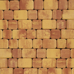 Тротуарная плитка КЛАССИКО - Листопад гладкий Каир, комплект из 2 видов плит