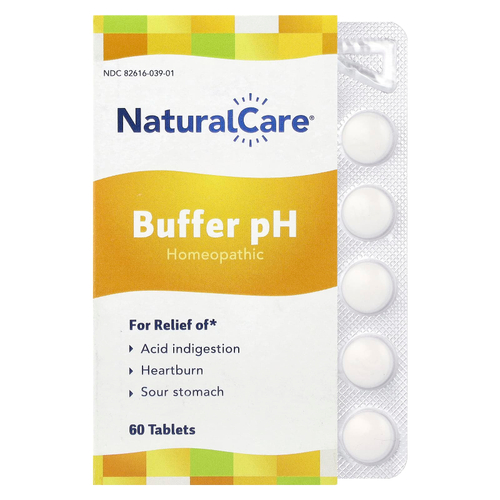 NaturalCare, Buffer pH, 60 таблеток