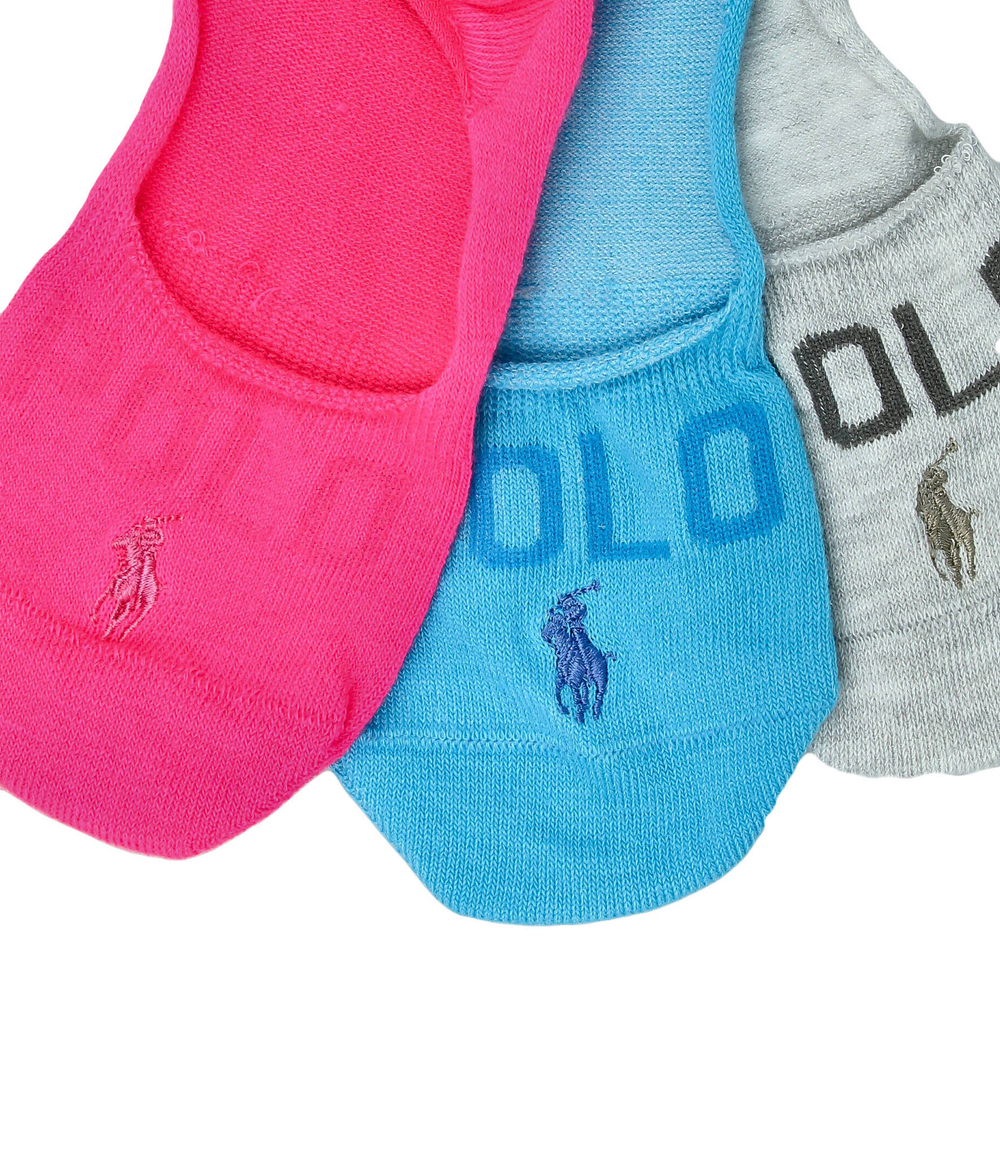 Носки 3 пары POLO RALPH LAUREN - разноцветная(455908157)