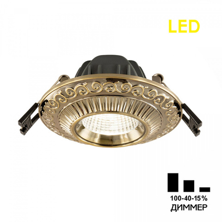 Citilux Боска CLD041NW3 LED Встраиваемый светильник с диммером