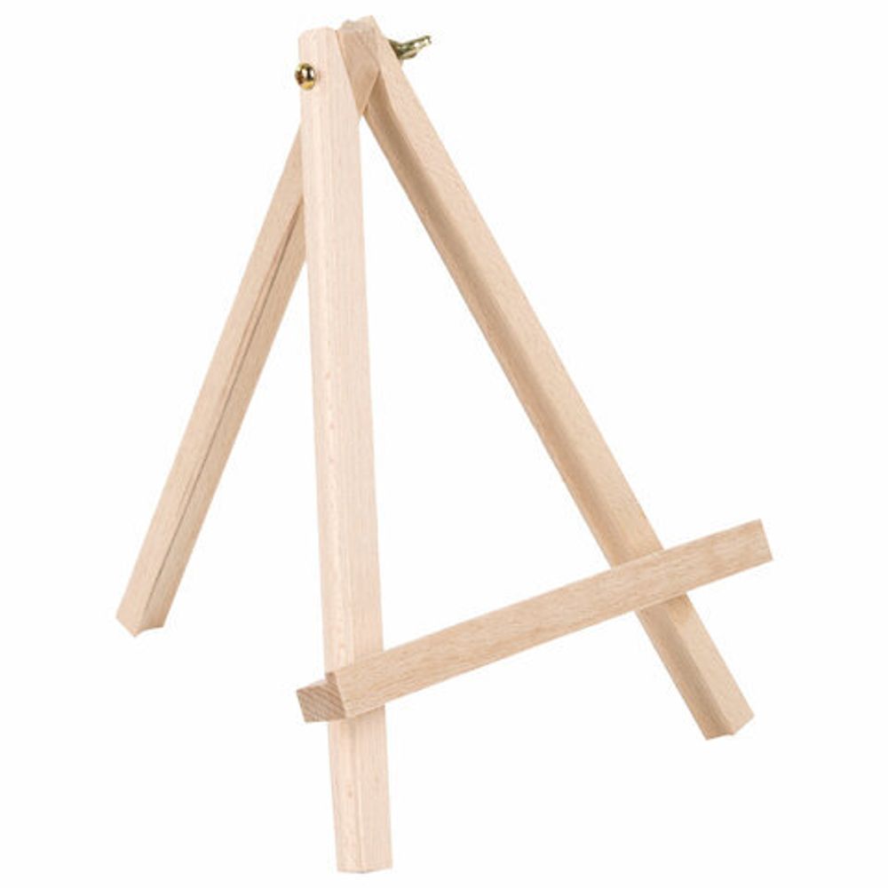 Мольберт настольный из бука 18х24 см, высота холста до 25см, BRAUBERG ART CLASSIC, 192252