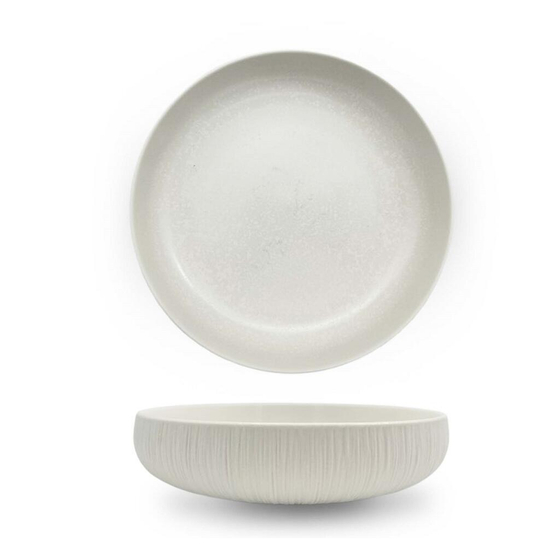 Тарелка с бортом d 25,6 см h3,3 см Rust White Moon P.L. Proff Cuisine [6]