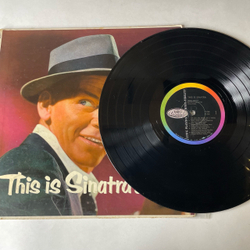 Винтажная виниловая пластинка LP Frank Sinatra, This Is Sinatra (США 1958)
