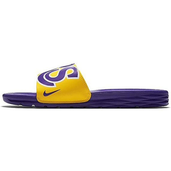 Nike Benassi 'Purple Yellow'
