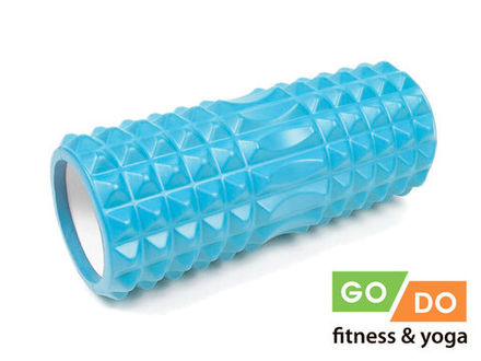 Валик ролл для фитнеса GO DO YY4-33-blue-X