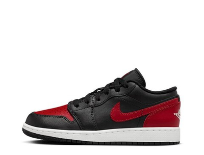 Баскетбольные кроссовки Air Jordan 1 Low (GS) Black/Red