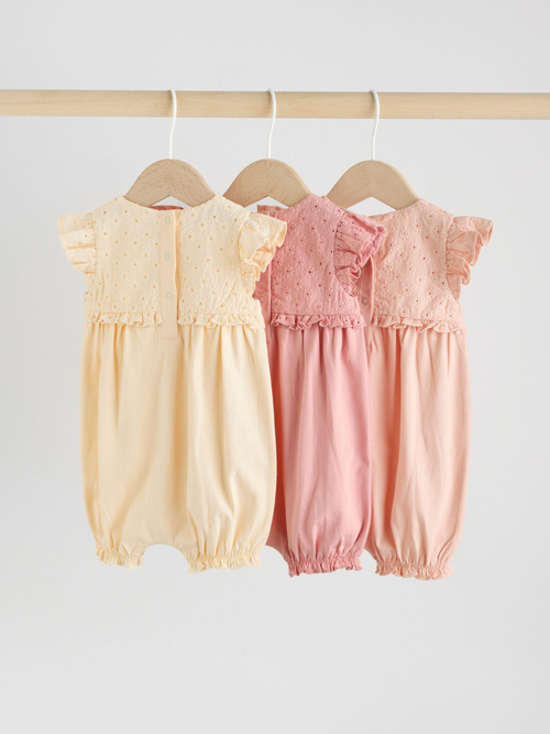 Песочник для малышей Next H53-742, 3 шт., Розовый, Светло-желтый