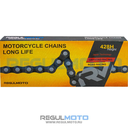 Цепь приводная REGULMOTO усиленная 428H-120L