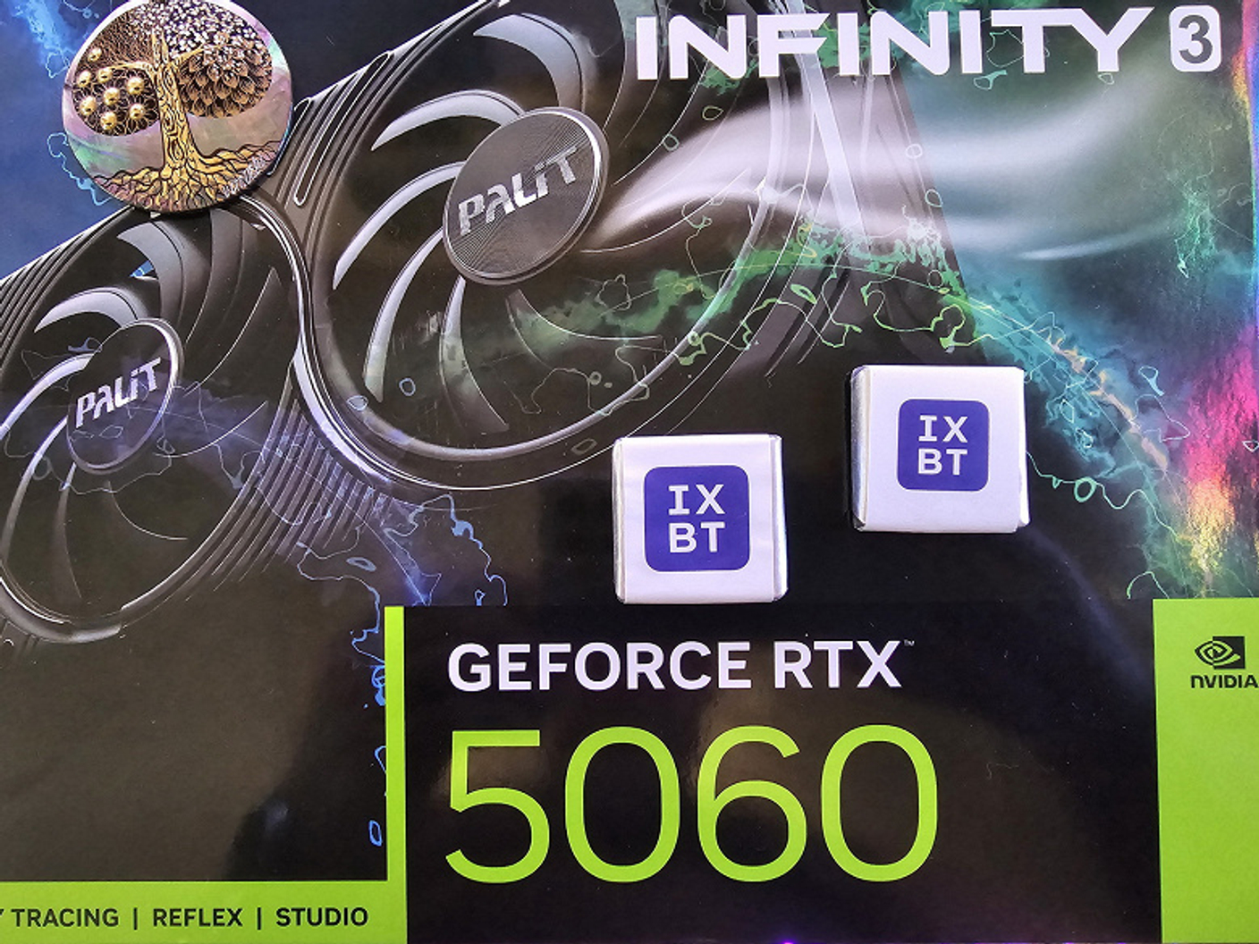 Видеокарта Palit GeForce RTX 5060 Infinity3 (8 ГБ): скромное решение для игр в разрешении Full HD