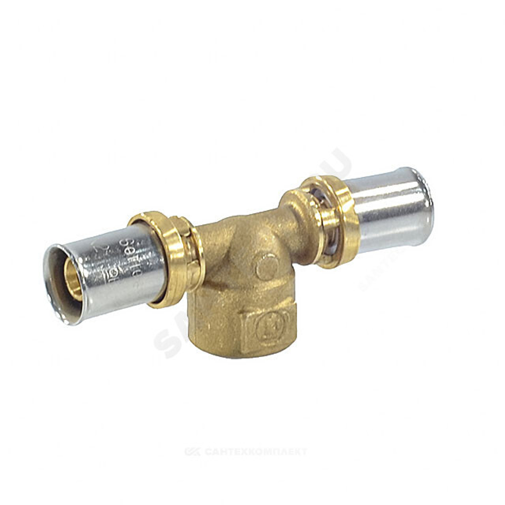 Тройник для МП/PE-X труб латунь пресс Дн 32х3/4"х32 ВР RM154 Giacomini RM154Y050