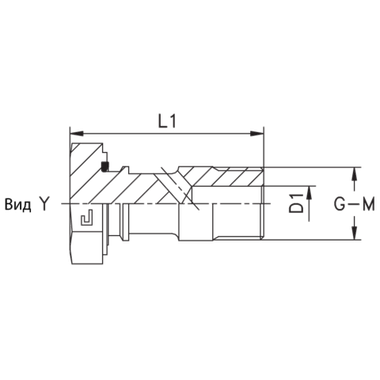 Болт BANJO BSP 1.1/2" CAST