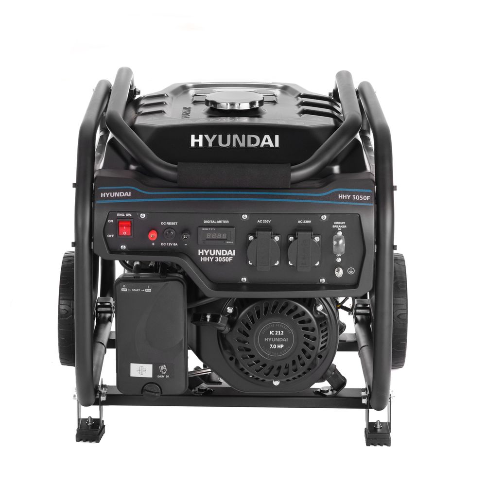 Бензиновый генератор Hyundai HHY 3050F - [2.8 кВт / 220V]
