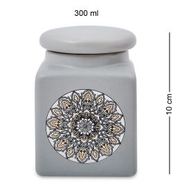 TJ-11/1 Керамическая банка мал. с крышкой