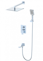 Душевая система встраиваемая WONZON & WOGHAND CUBE, Хром (WW-88939016-CR)