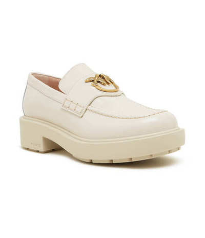 Кожаные лоферы tina Pinko - кремовый(SD0001 P006)