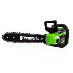 Цепная пила Greenworks GD40CS15 40V 2005707 (35 см) бесщеточная аккумуляторная