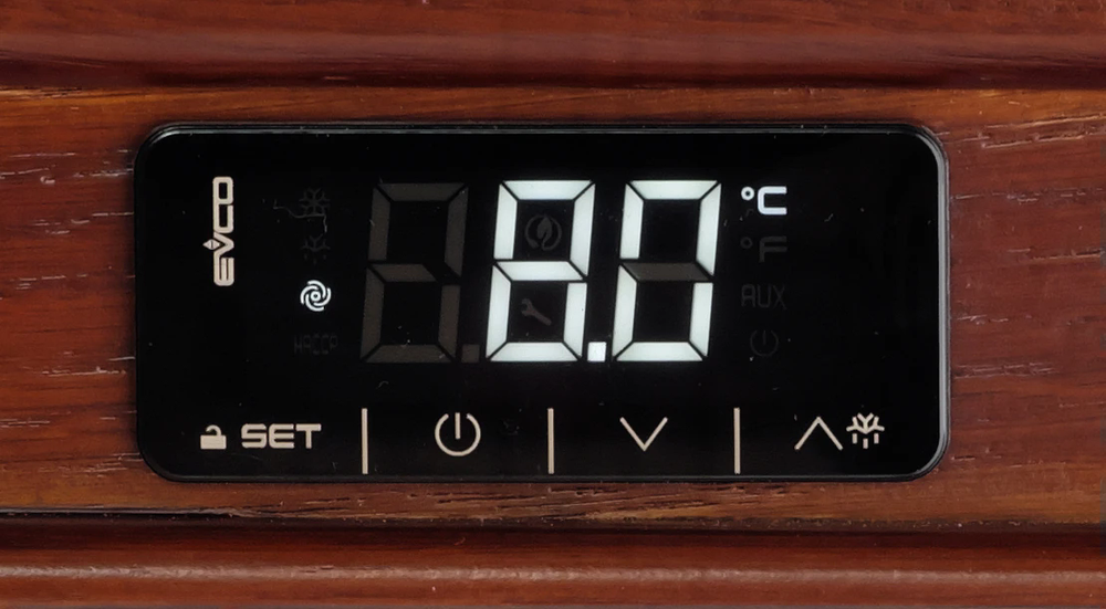 Винный шкаф монотемпературный Pozis ШВ-39 вишневый