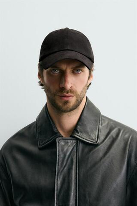 ZARA БАЗОВАЯ КЕПКА, ЧЕРНЫЙ