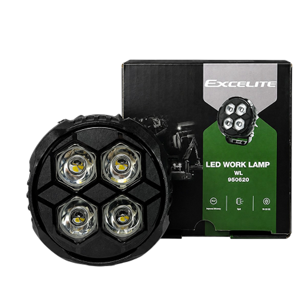 Фара светодиодная 10-30V 20W 5700K EXCELITE (LP-HF/4, направленный свет, 76,5x49,1x84,1), 1 шт