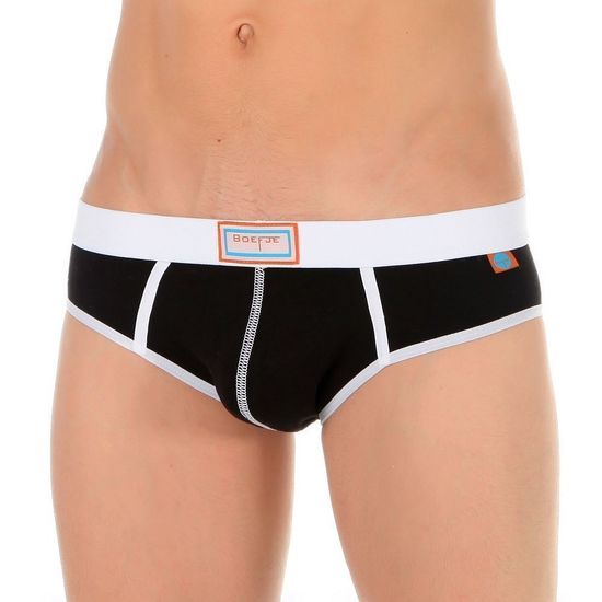 Трусы мужские джоки черные Boefje 35707