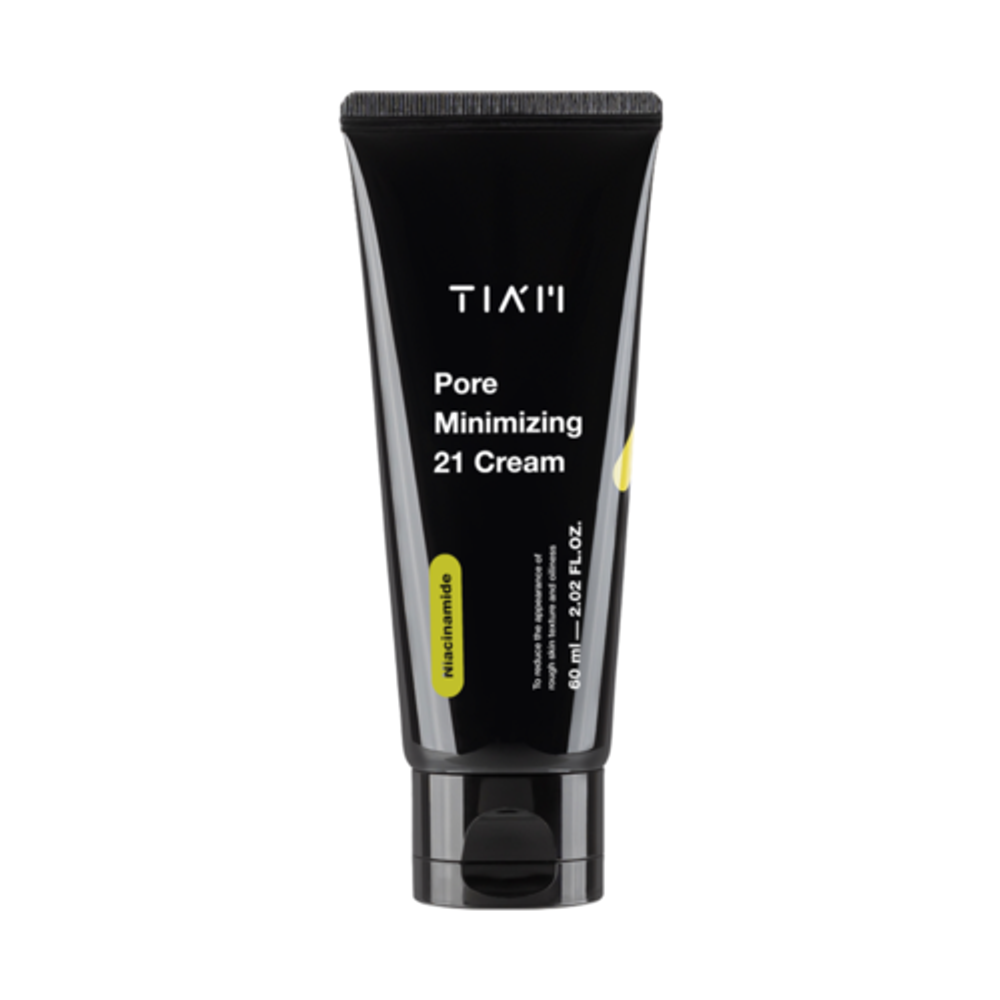 Крем для лица с ниацинамидом и цинком себорегулирующий TIAM Pore Minimizing 21 Cream, 60мл