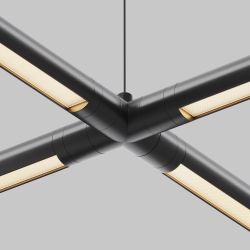 Х-образный вертикальный коннектор для системы без ввода питания Maytoni   CA017TX-B