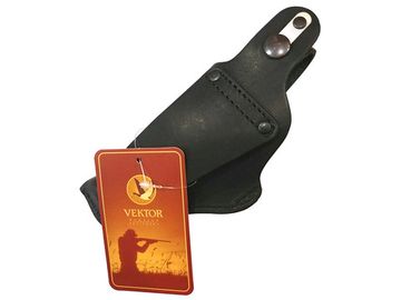 VEKTOR Поясная кобура из натуральной кожи для ношения на ремне шириной до 5 см